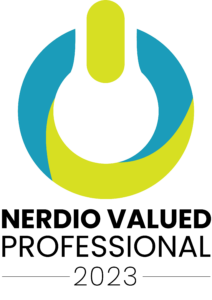 Nerdio Valued Professional Logo 2023